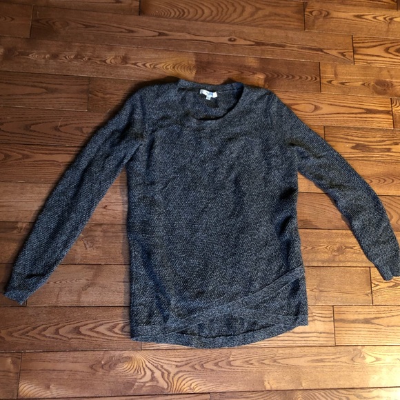 Madewell Feature Pullover Sweater in Gray - Picture 3 of 7